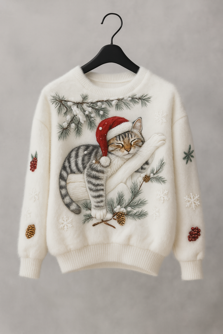 LunaNevé™ | Maglione Morbido Natalizio Donna