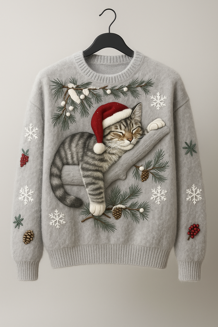 LunaNevé™ | Maglione Morbido Natalizio Donna