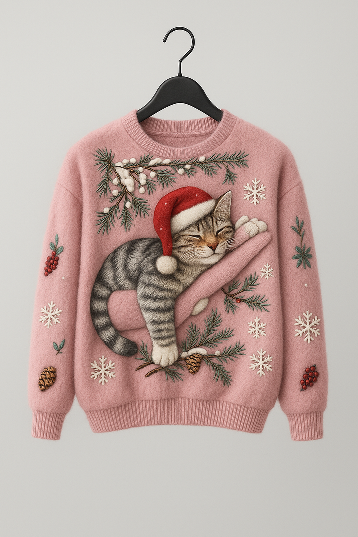 LunaNevé™ | Maglione Morbido Natalizio Donna